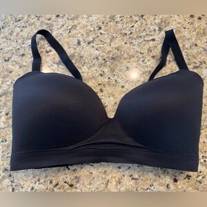 Soma Enbliss wireless Seamless Black T-Shirt Bra - Smooth Support size 36DDD